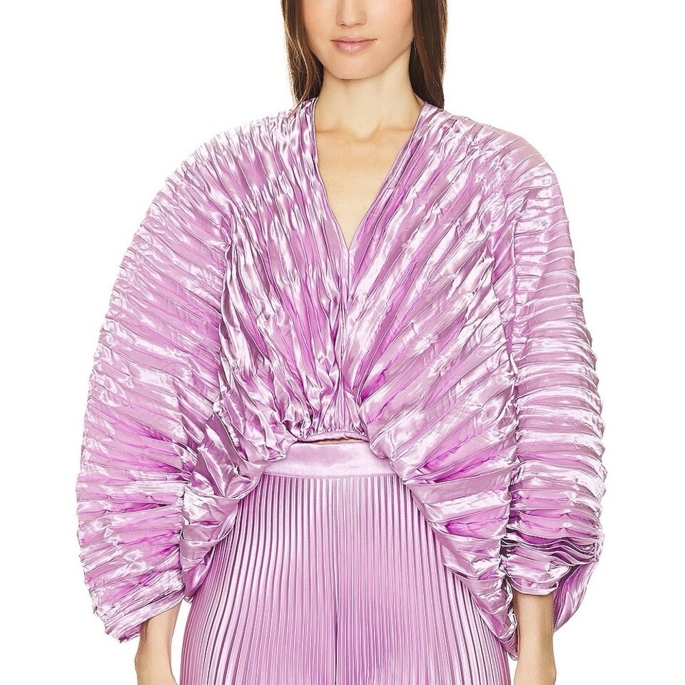 L’IDEE De Luxe Top in Violet Size 8